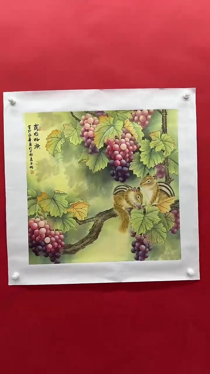 国画作家陆远华纯手绘国画