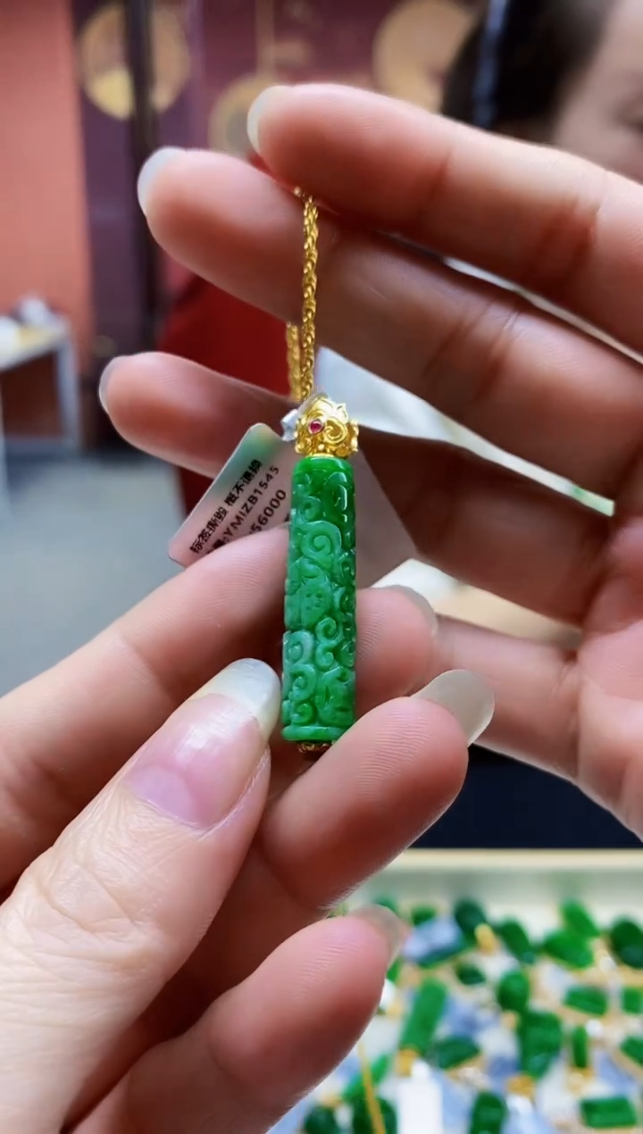 颈饰未镶嵌翡翠翡翠吊坠