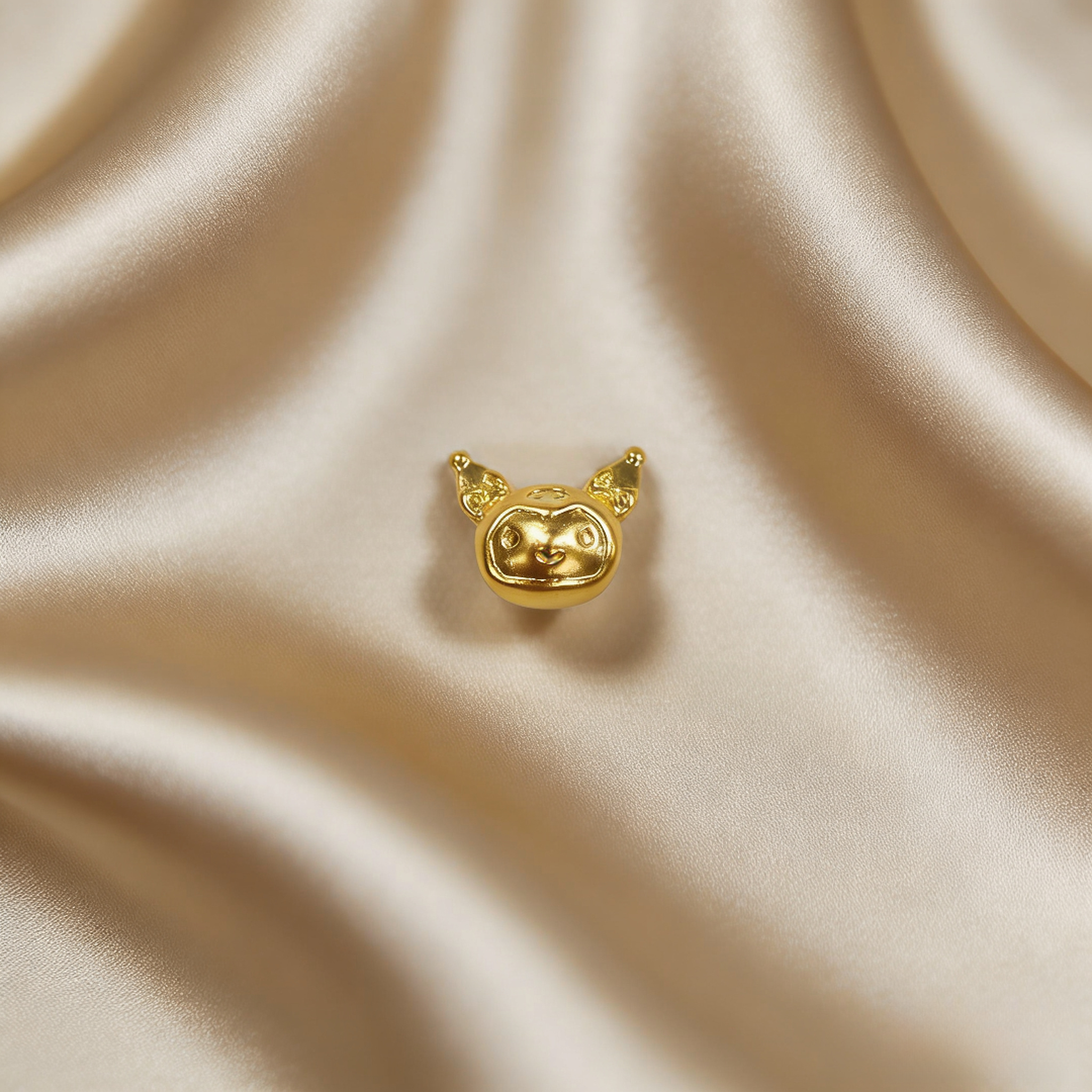 【黄金】足金999中穿库洛米 CY504