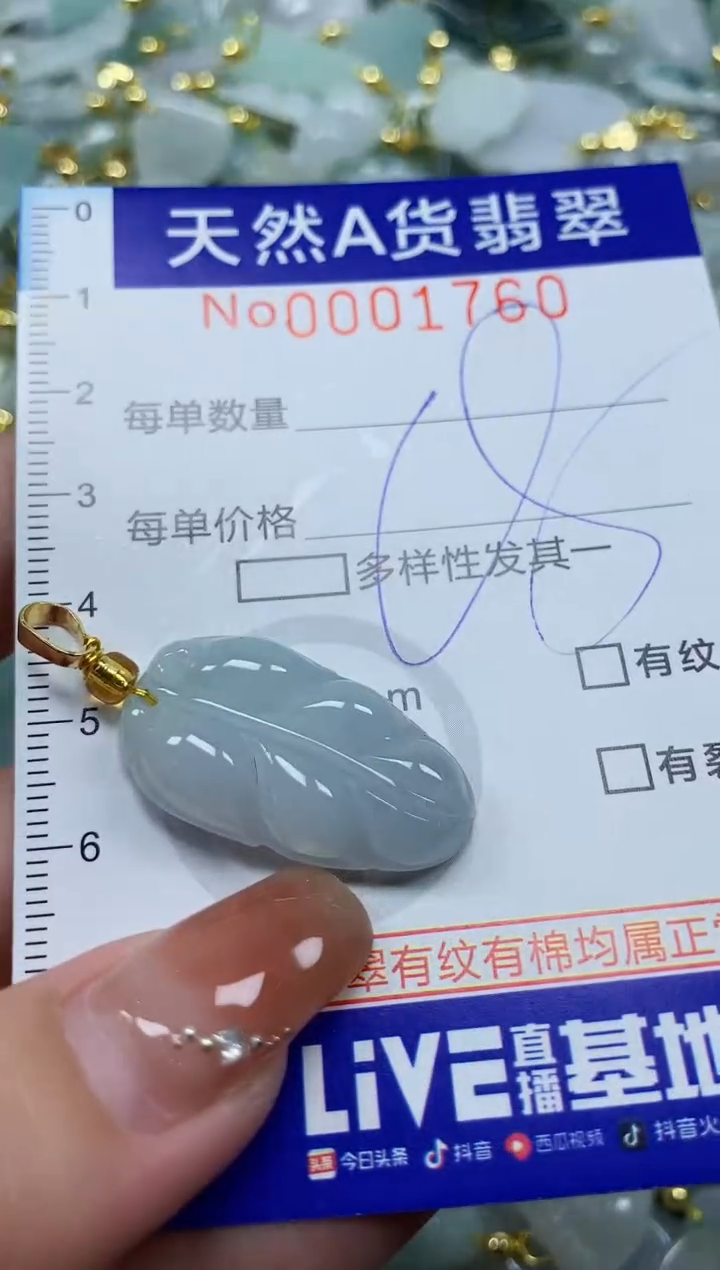 颈饰未镶嵌翡翠天然A货翡翠