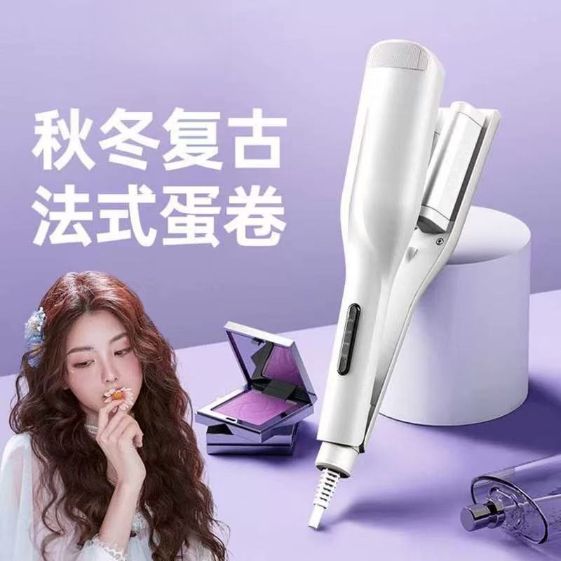 3184         法式蛋卷棒水波纹蓬松大卷卷发器