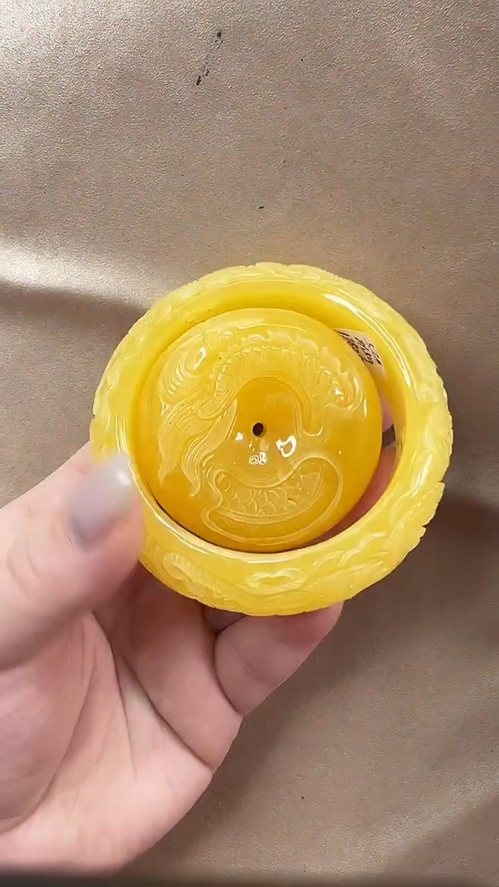 琥珀颈饰未镶嵌手镯