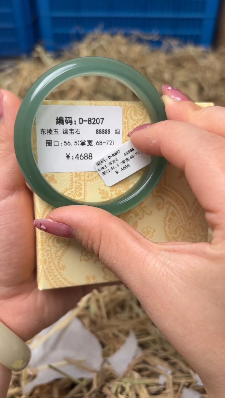 未镶嵌手镯石英质玉D-8207