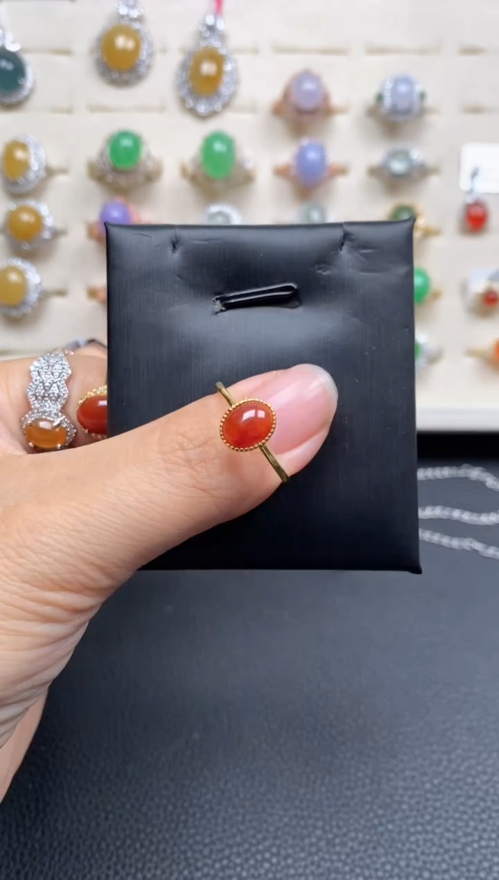 【闪购商品】翡翠戒指银S925镶嵌11111