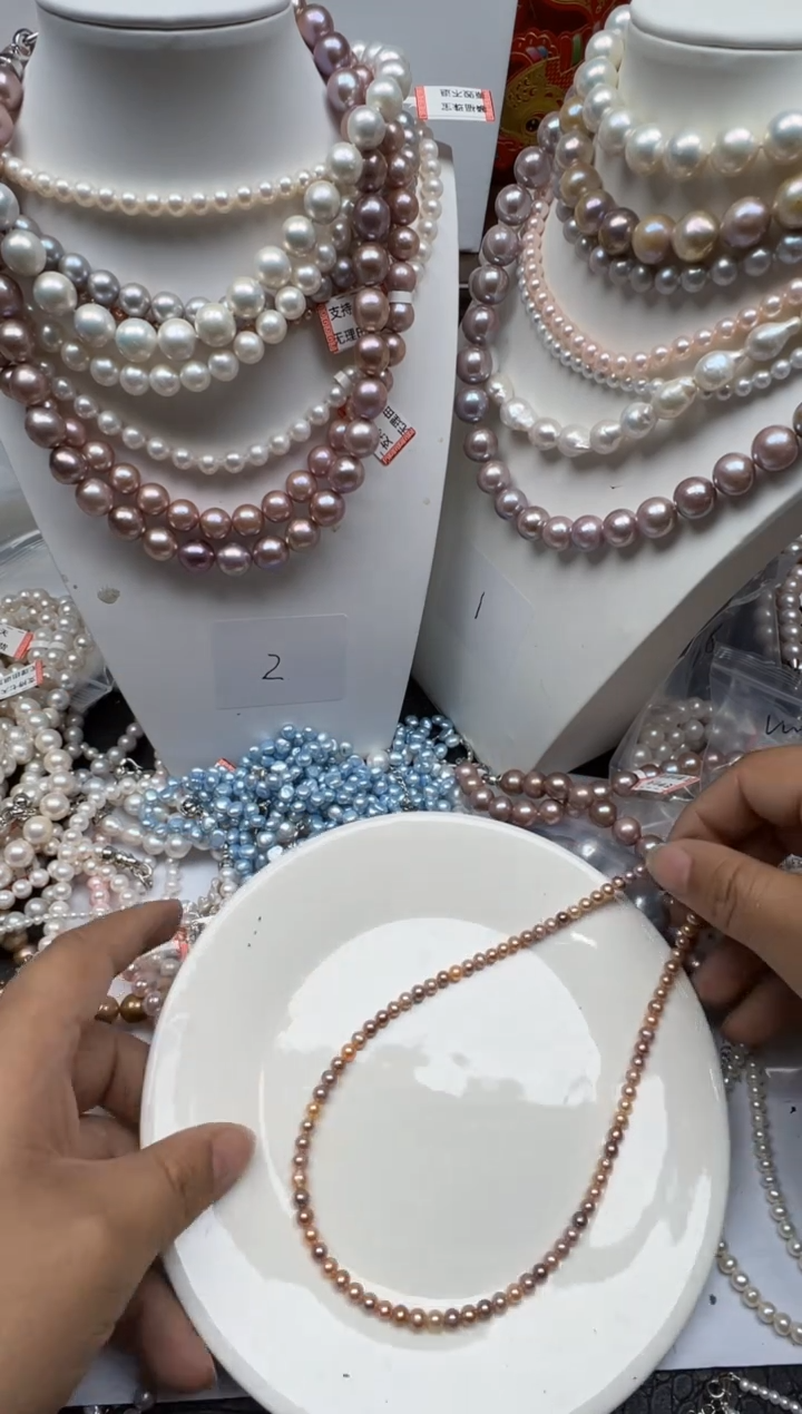 【闪购商品】淡水珍珠颈饰未镶嵌1