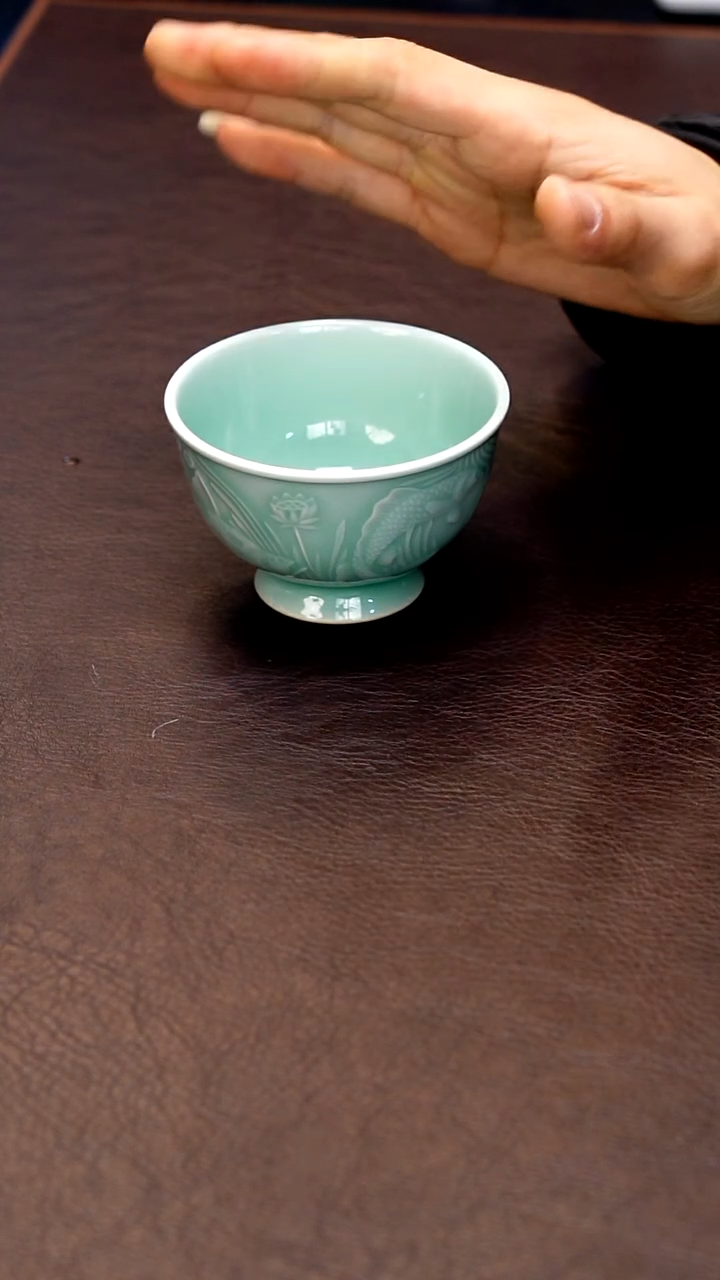 青瓷手工茶器包邮