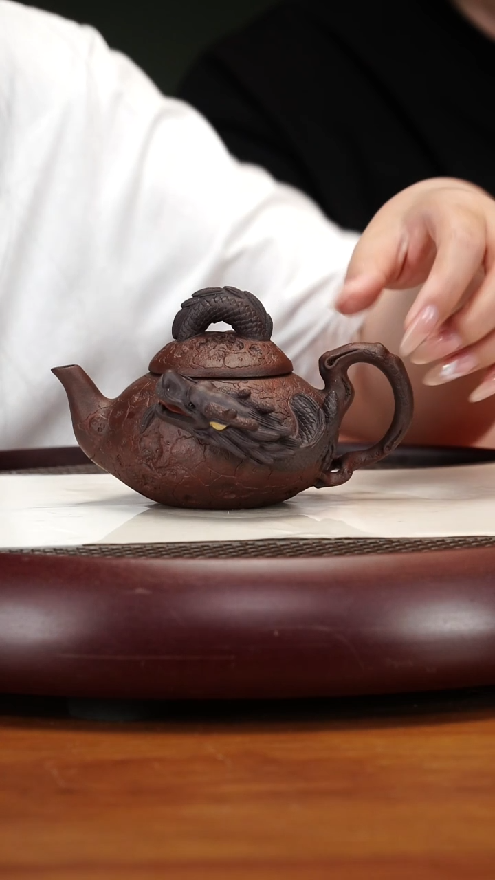 茶壶紫砂12GSB龙傲九天 180cc