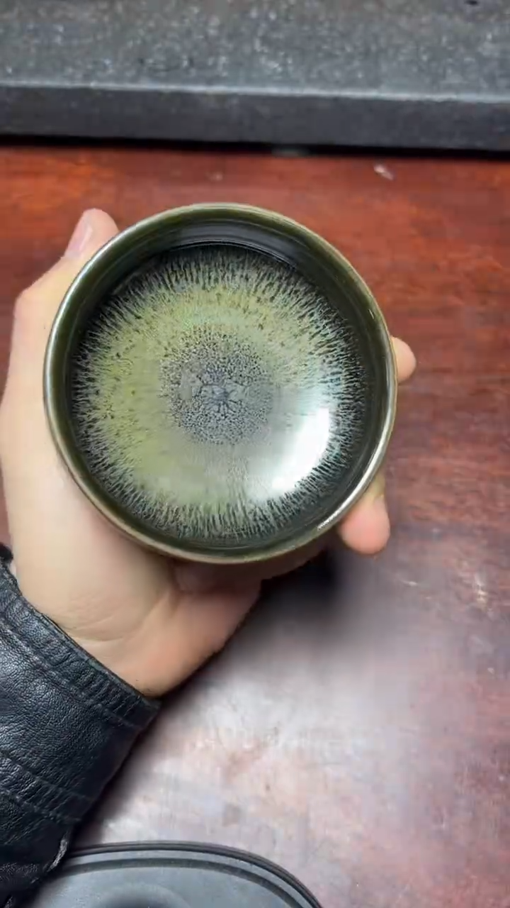 【闪购商品】茶盏名家周家勇建盏（带证书礼盒）13