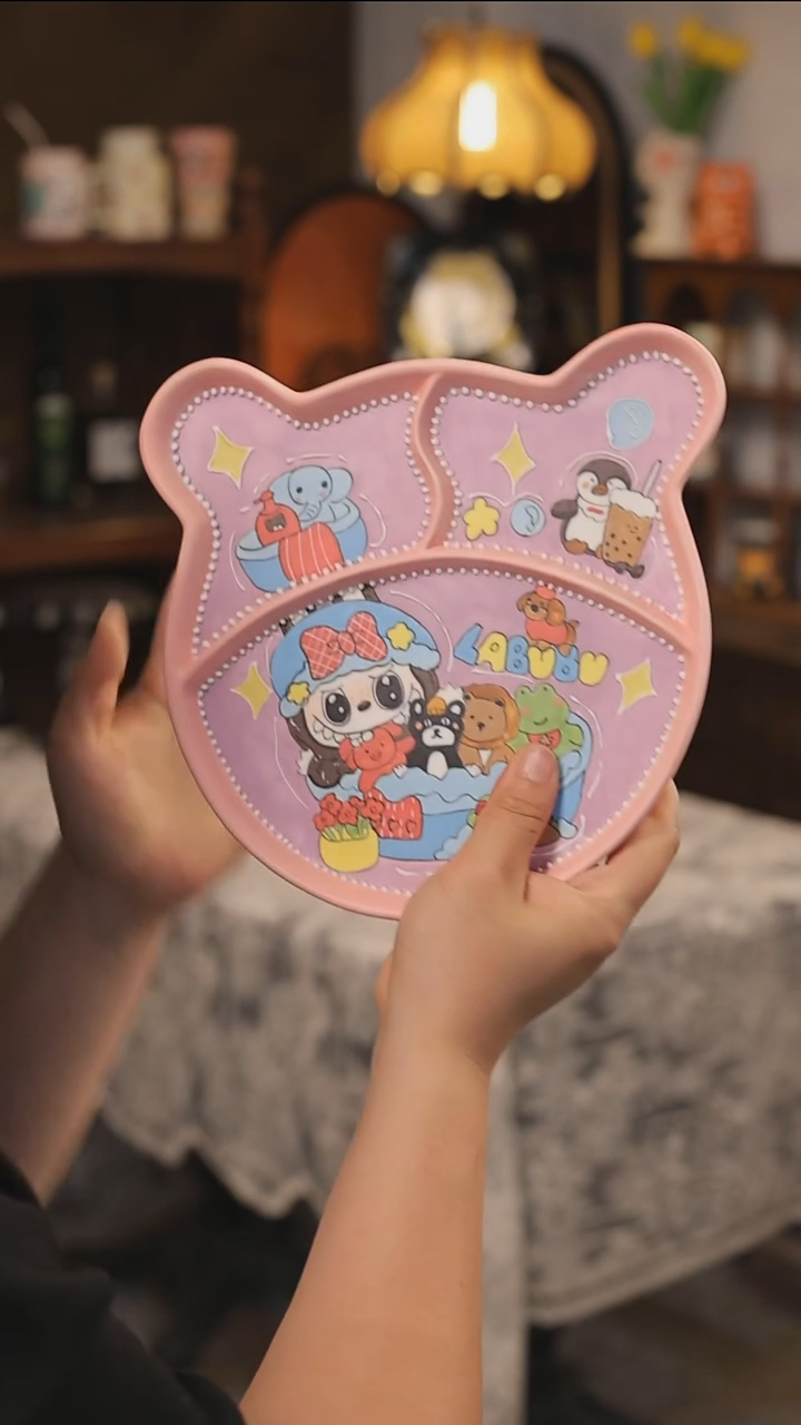 摆件景德镇釉下彩绘设计师款式陶瓷