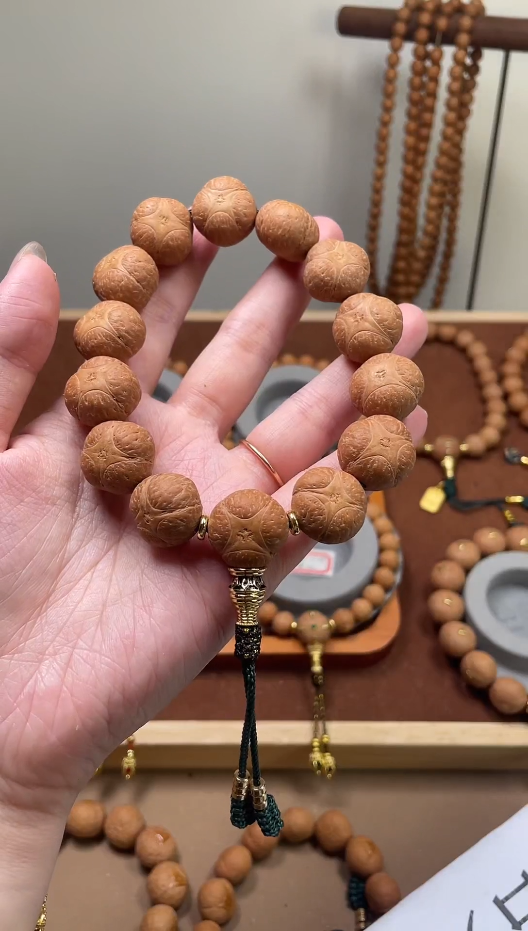 吊坠凤眼菩提18麒麟