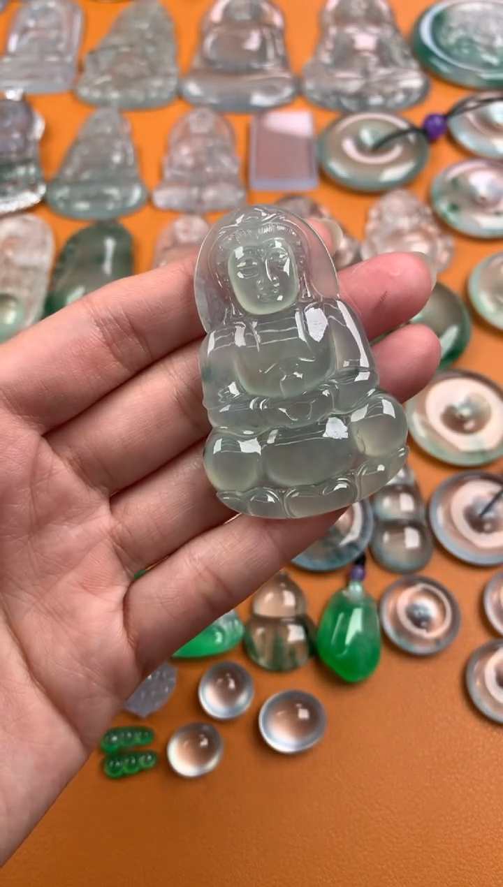 【闪购商品】翡翠颈饰未镶嵌53.2-35-5.3