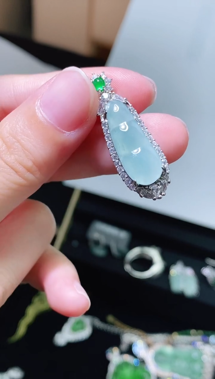 【闪购商品】翡翠颈饰未镶嵌精美翡翠-多样性只发一件Y076