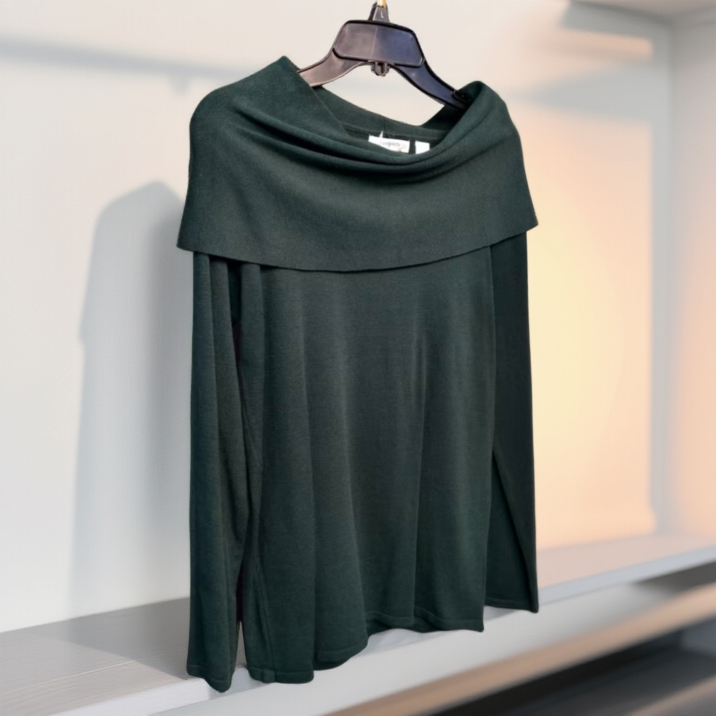 A1078   女士毛衣休闲时尚百搭简约毛衣冬季