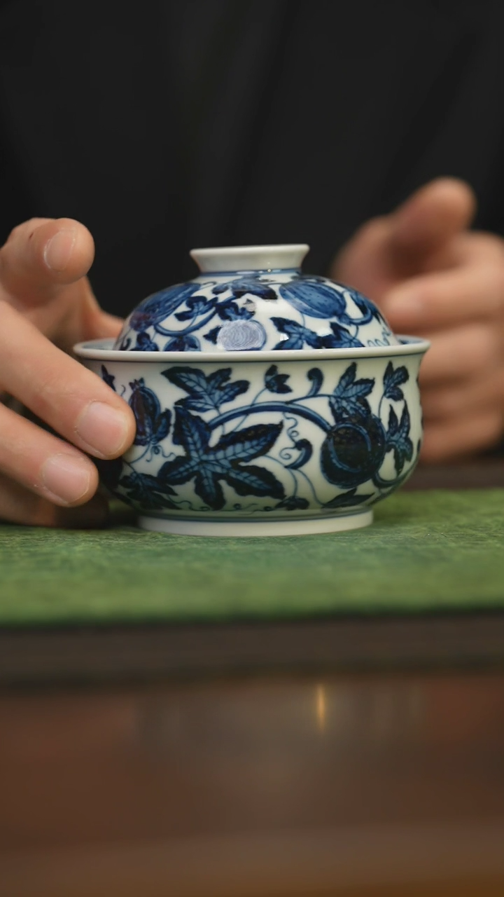 【闪购商品】杯柴窑青花破价福利