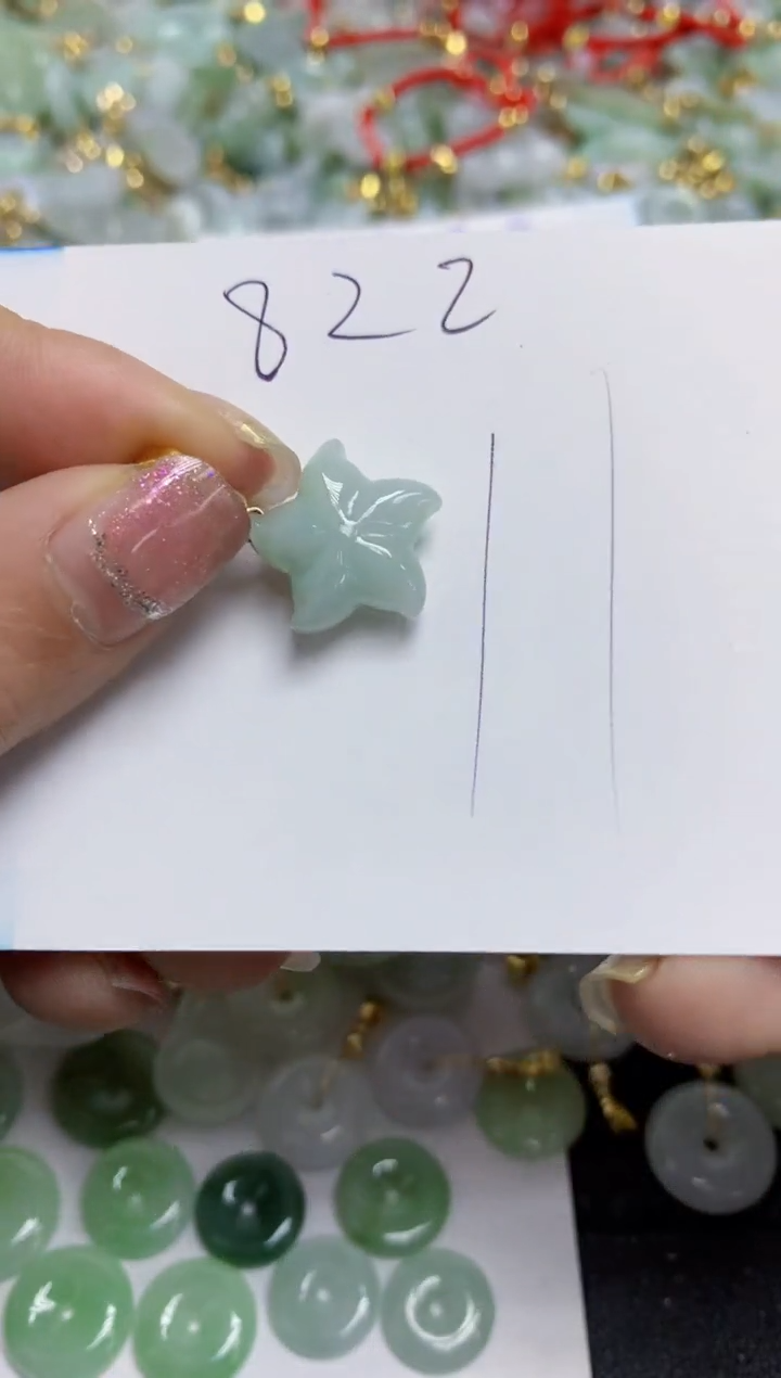 【闪购商品】翡翠颈饰合金天然翡翠A货