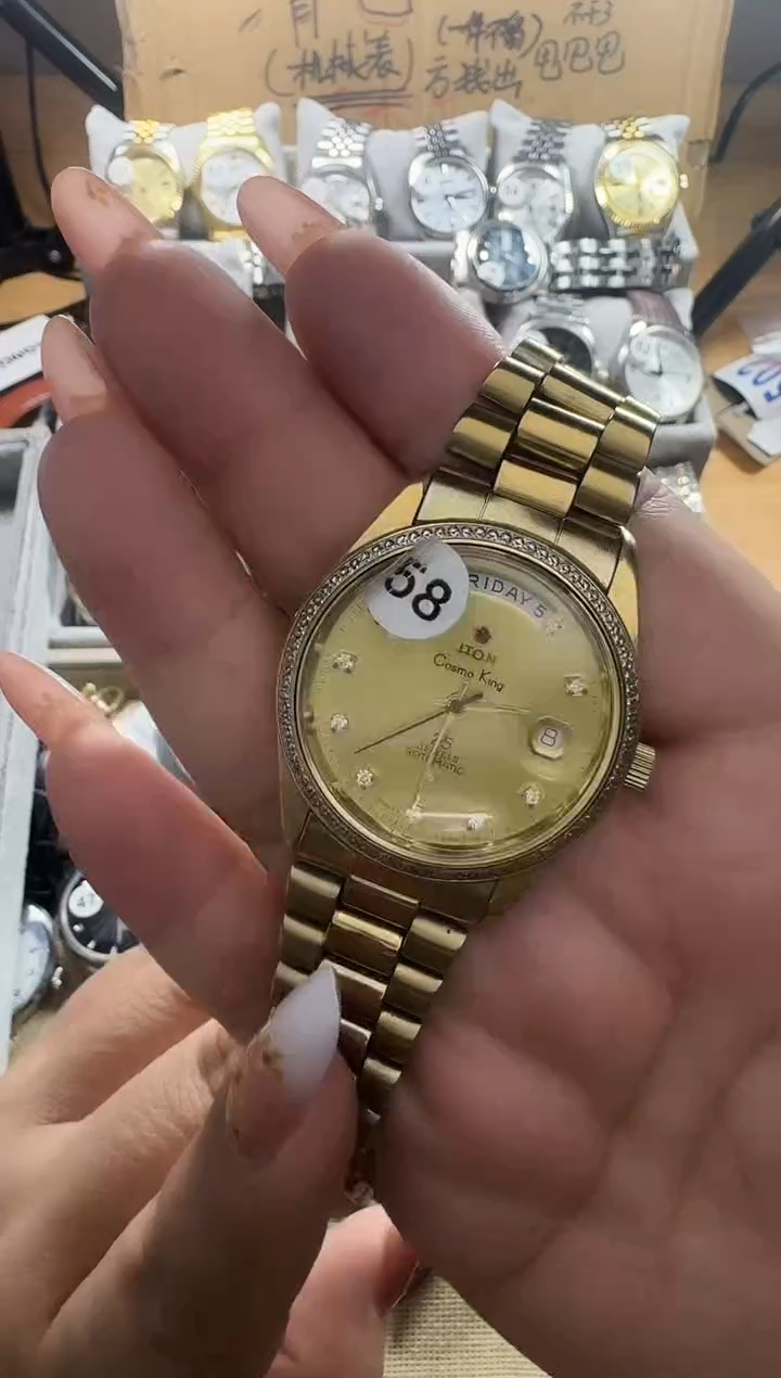 机械机芯金属钢手表配件，拆件用的，需要洗油保养