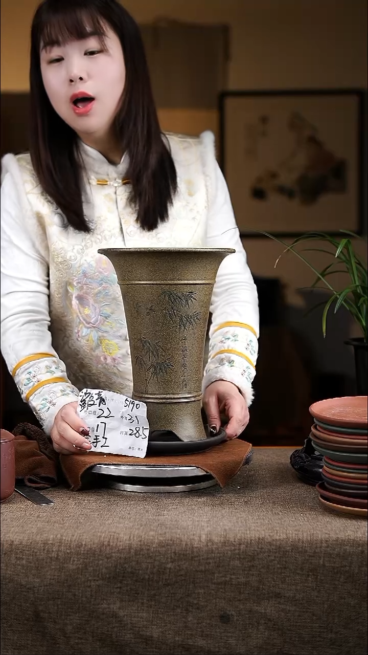 【闪购商品】紫砂花盆紫砂花盆5190+z