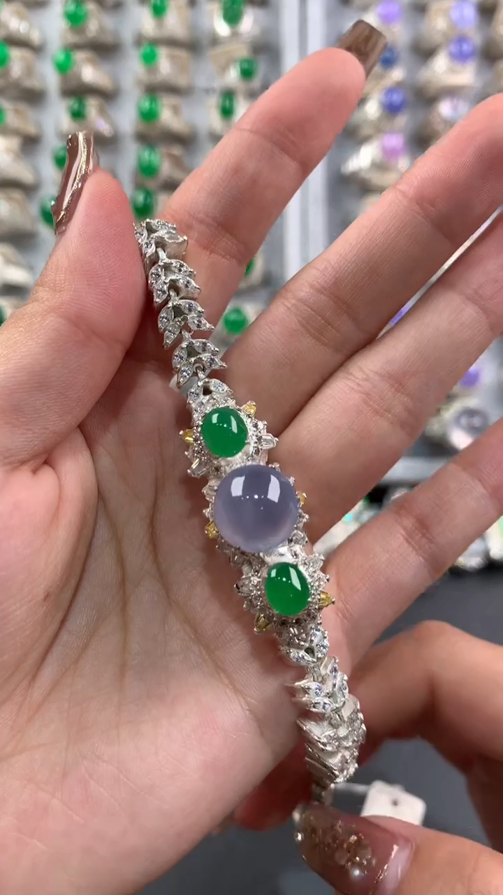 【闪购商品】定制翡翠未镶嵌天然缅甸A货翡翠  福利款3.4