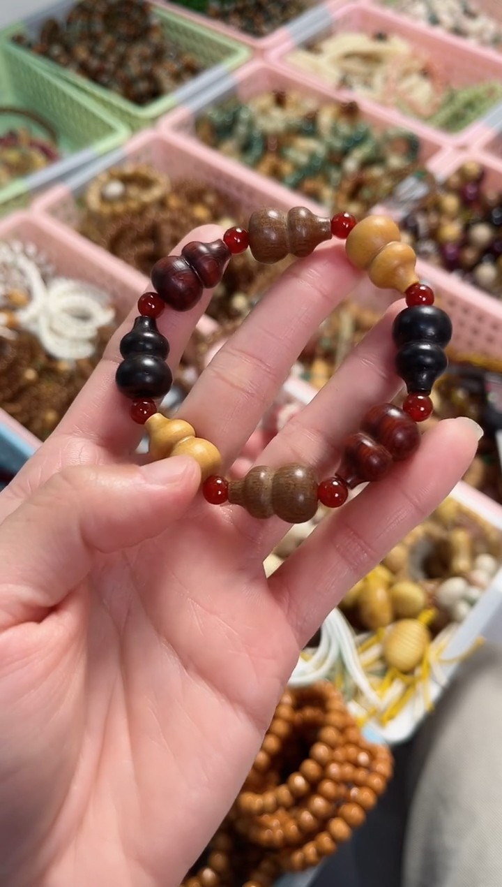 【闪购商品】非洲檀香无事牌葫芦单圈