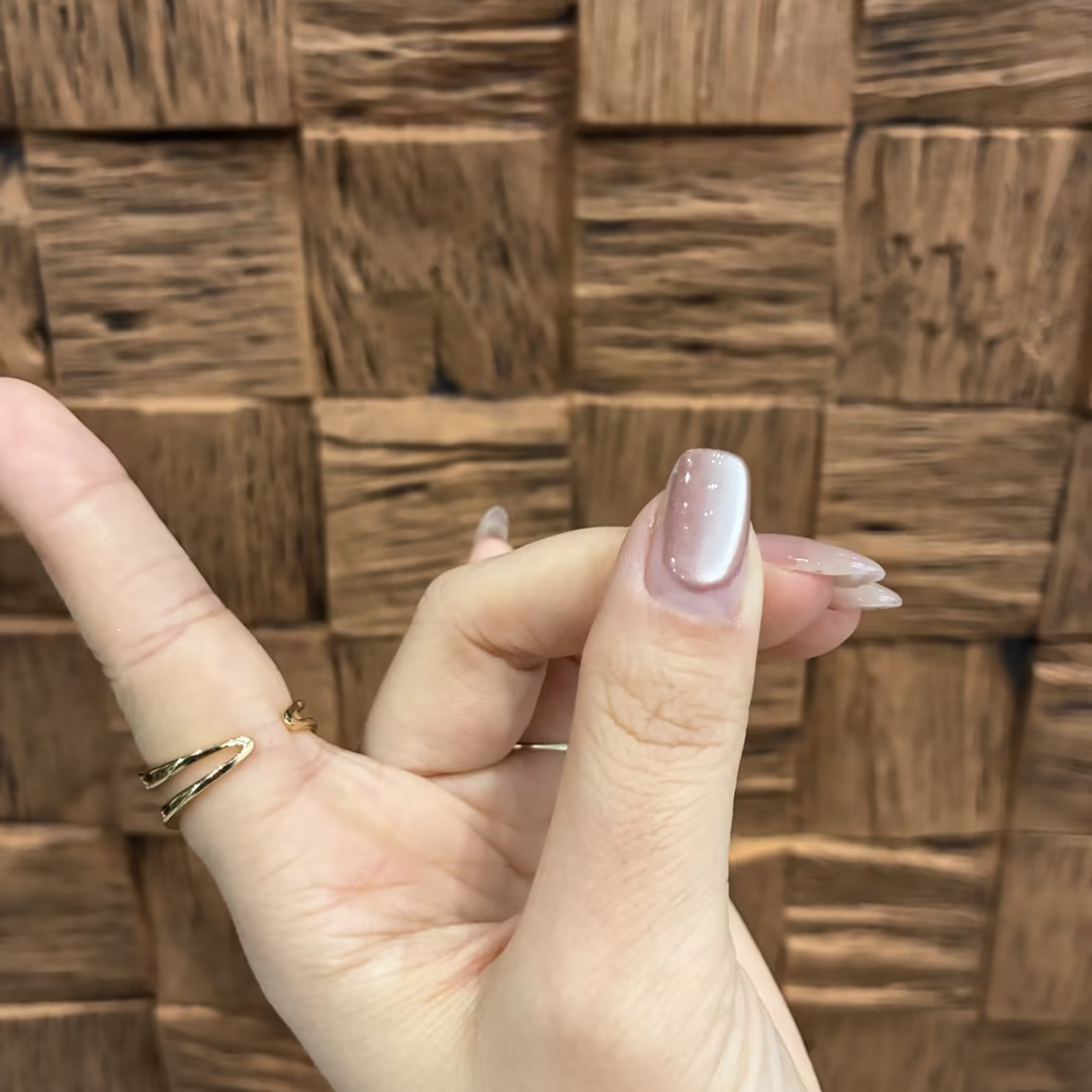 新款美甲单色粉色猫眼系列指甲油胶葡萄紫冰透玻璃珠JGJ25