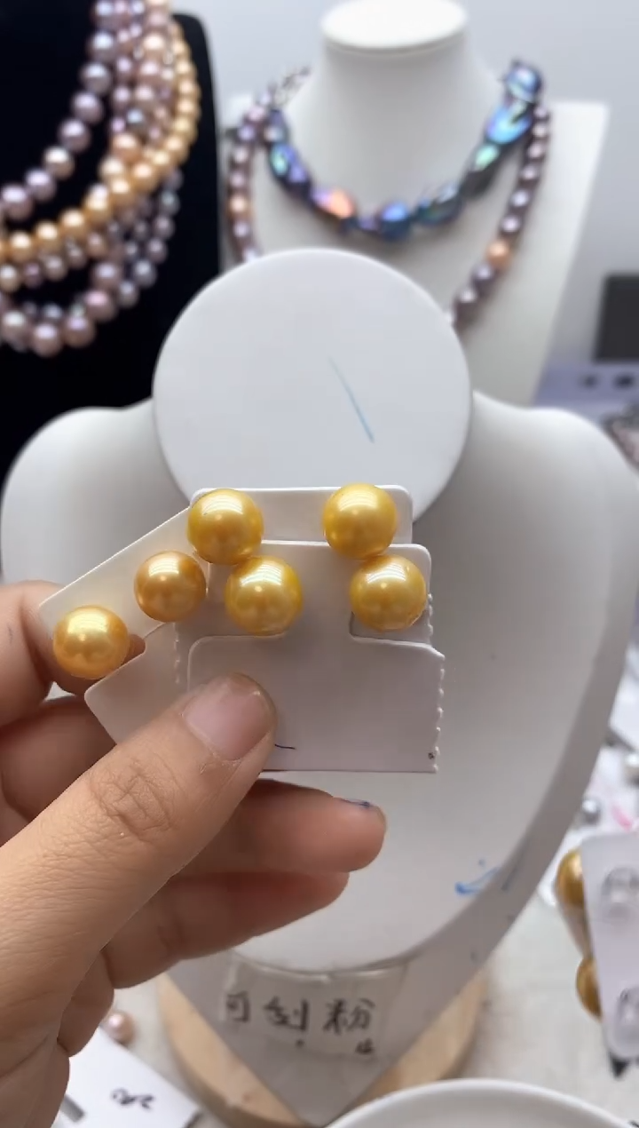 【闪购商品】淡水珍珠颈饰钛钢85