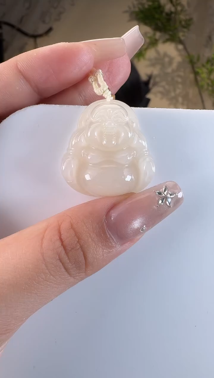 【闪购商品】和田玉未镶嵌颈饰佛公