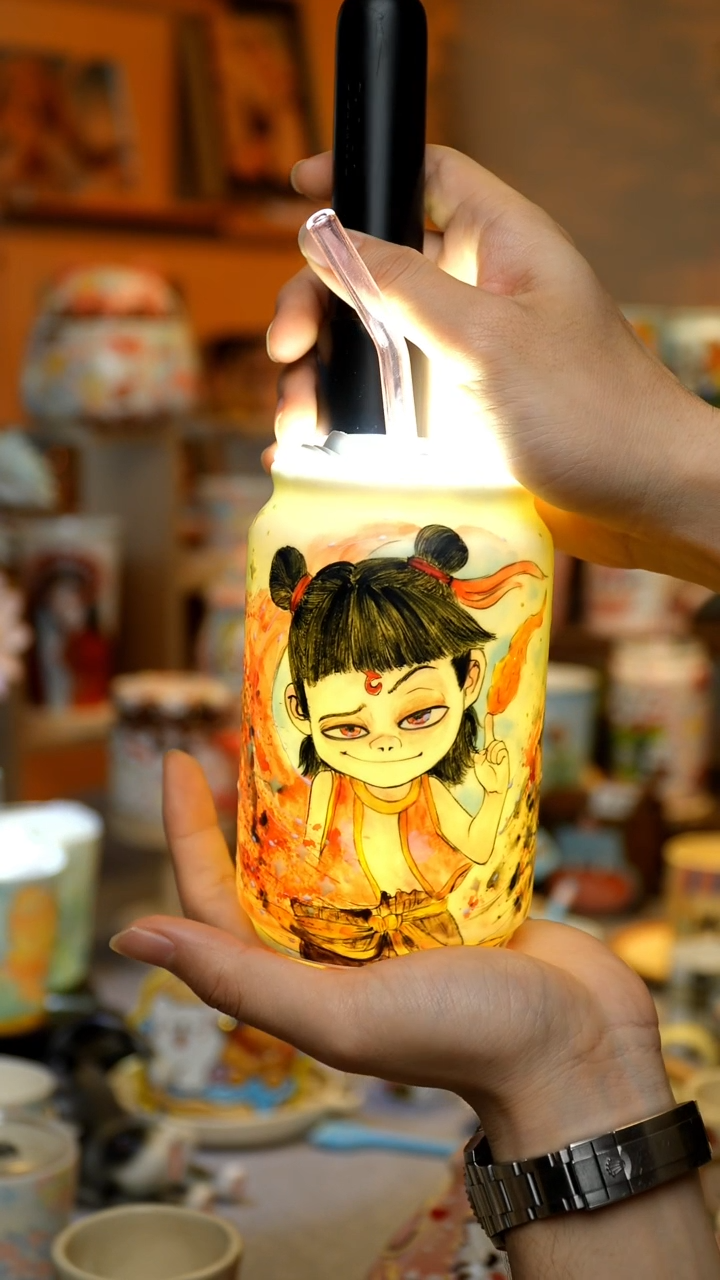 【闪购商品】杯陶瓷景德镇高温釉下彩&S142