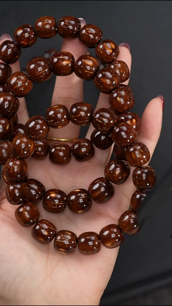 手串紫金鼠13mm红皮