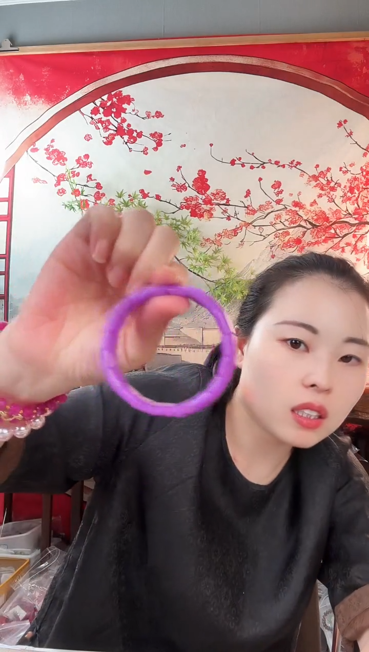 推荐款凝胶紫手牌