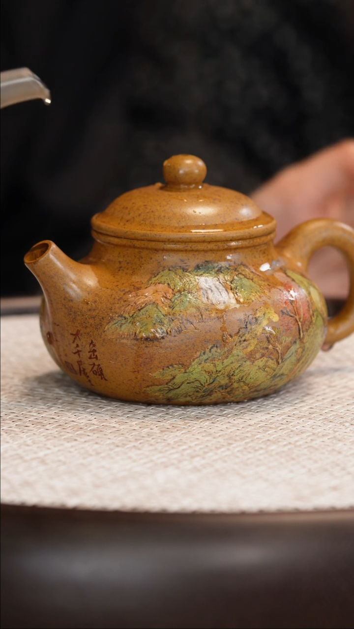 张赦棠 容天 柴烧 270c/柴烧套杯/美林十二生肖杯/顾老墨宝