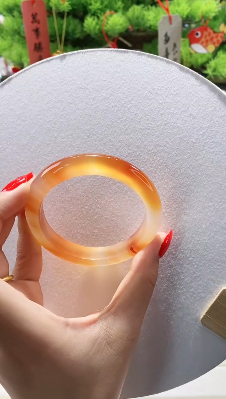 【闪购商品】玛瑙/玉髓手镯未镶嵌79-56