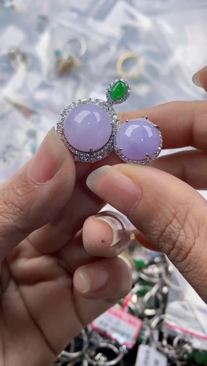 未镶嵌戒指翡翠333---6