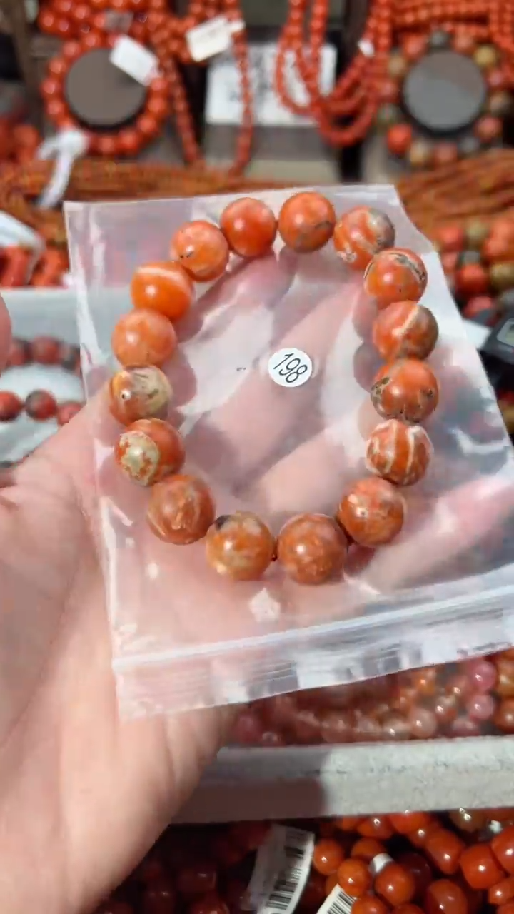 【闪购商品】南红玛瑙手串未镶嵌15