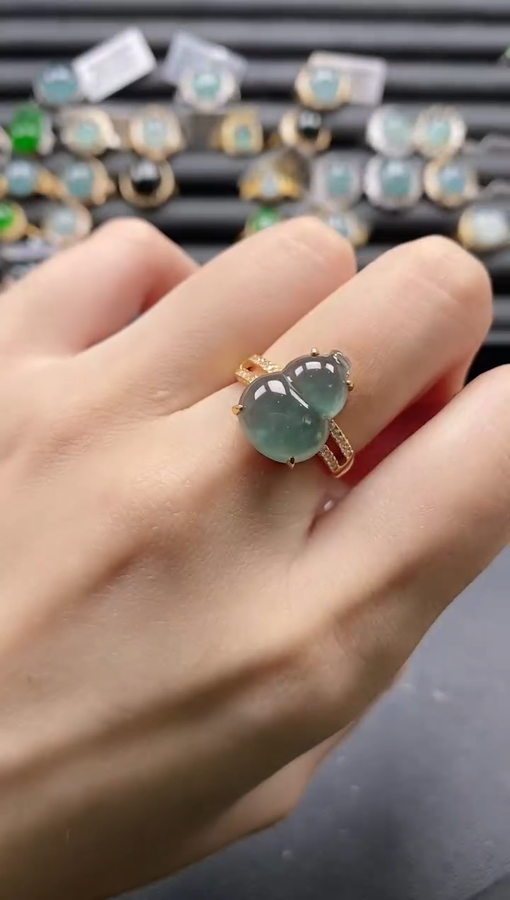 【闪购商品】翡翠戒指银S925镶嵌11111