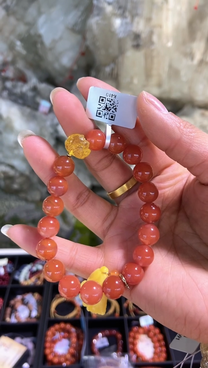 【闪购商品】玛瑙/玉髓手串未镶嵌手串