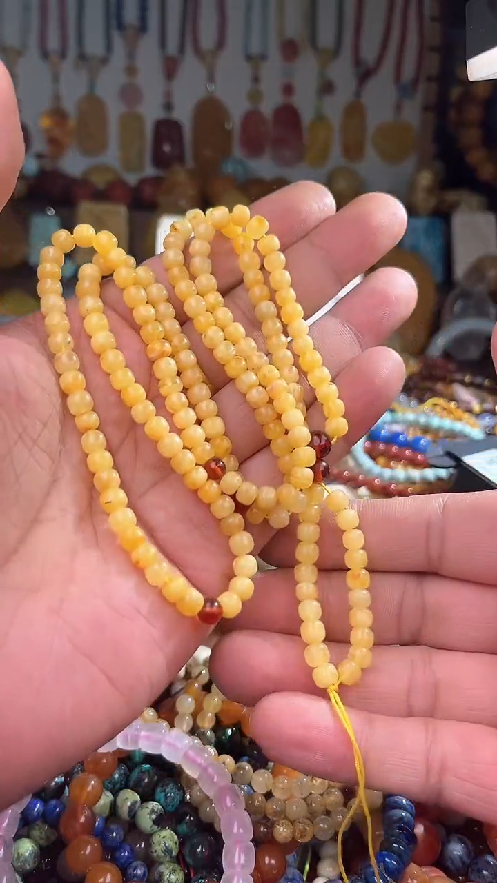 裸石琥珀未镶嵌 一物一拍 163588