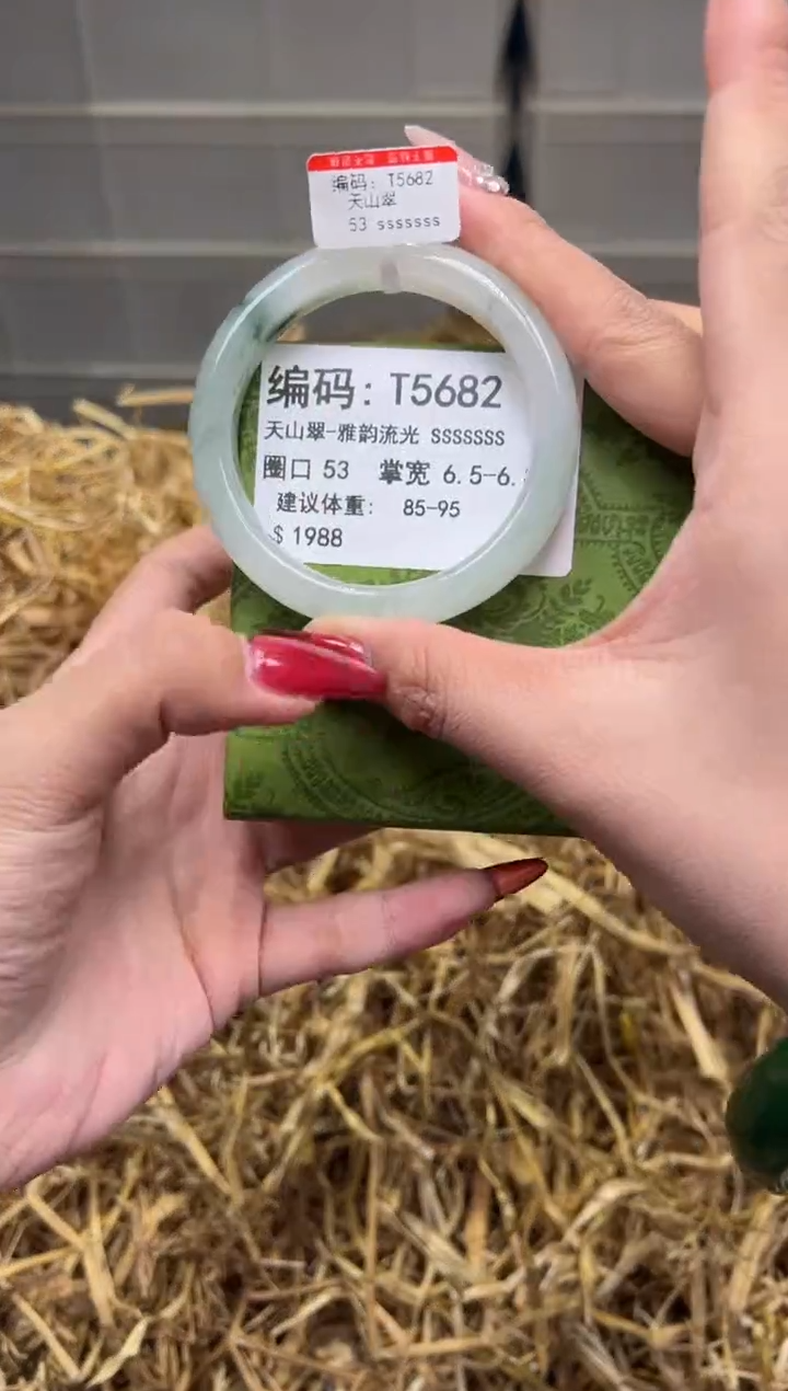 未镶嵌手镯石英质玉T5682
