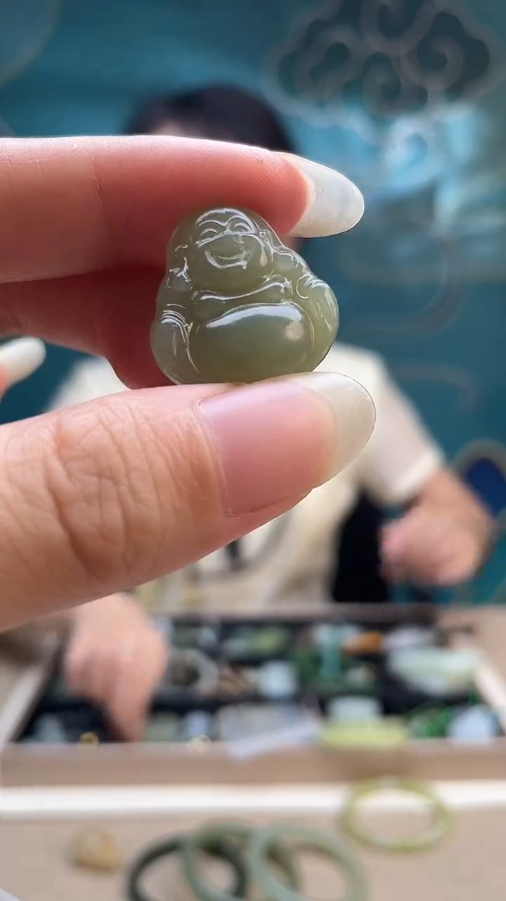 和田玉未镶嵌颈饰5