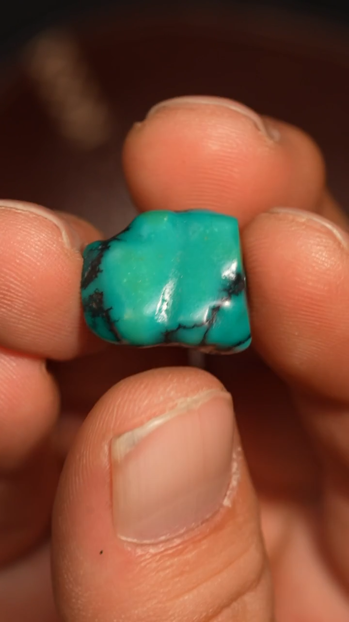 未镶嵌绿松石套链冲赛康胡子哥，DIY一116