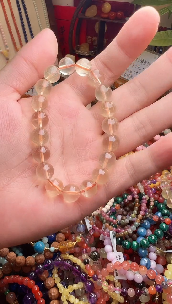 未镶嵌手链水晶那***?（一物一件）005894