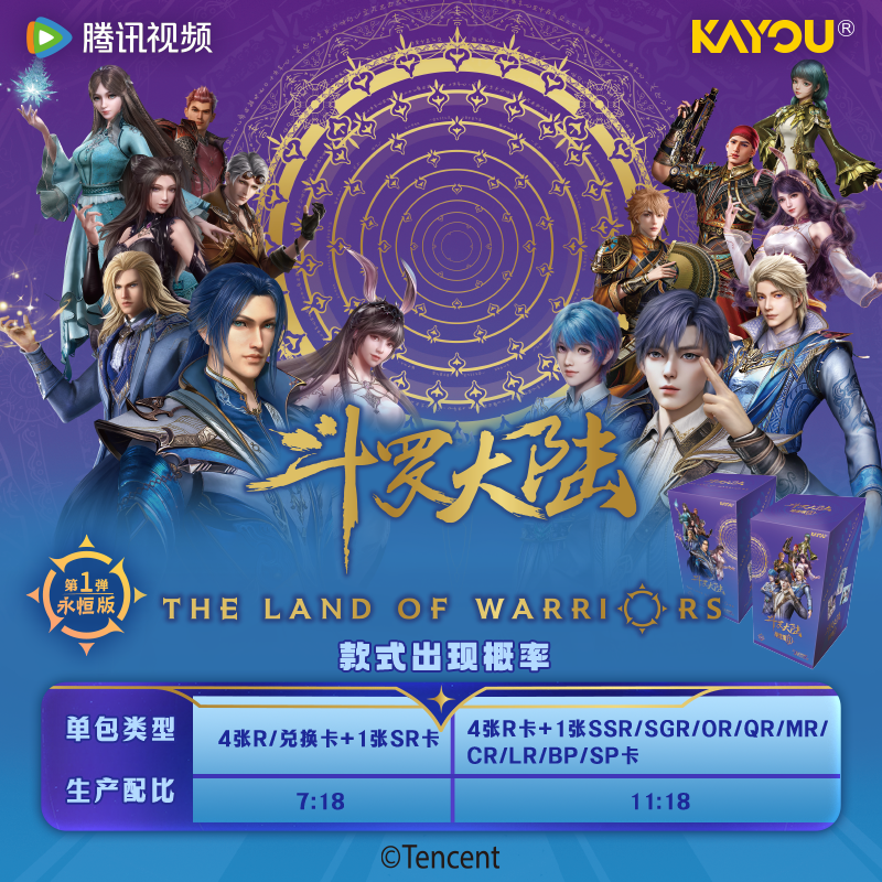 【斗罗大陆】卡游正版斗罗大陆收藏卡（代拆）
