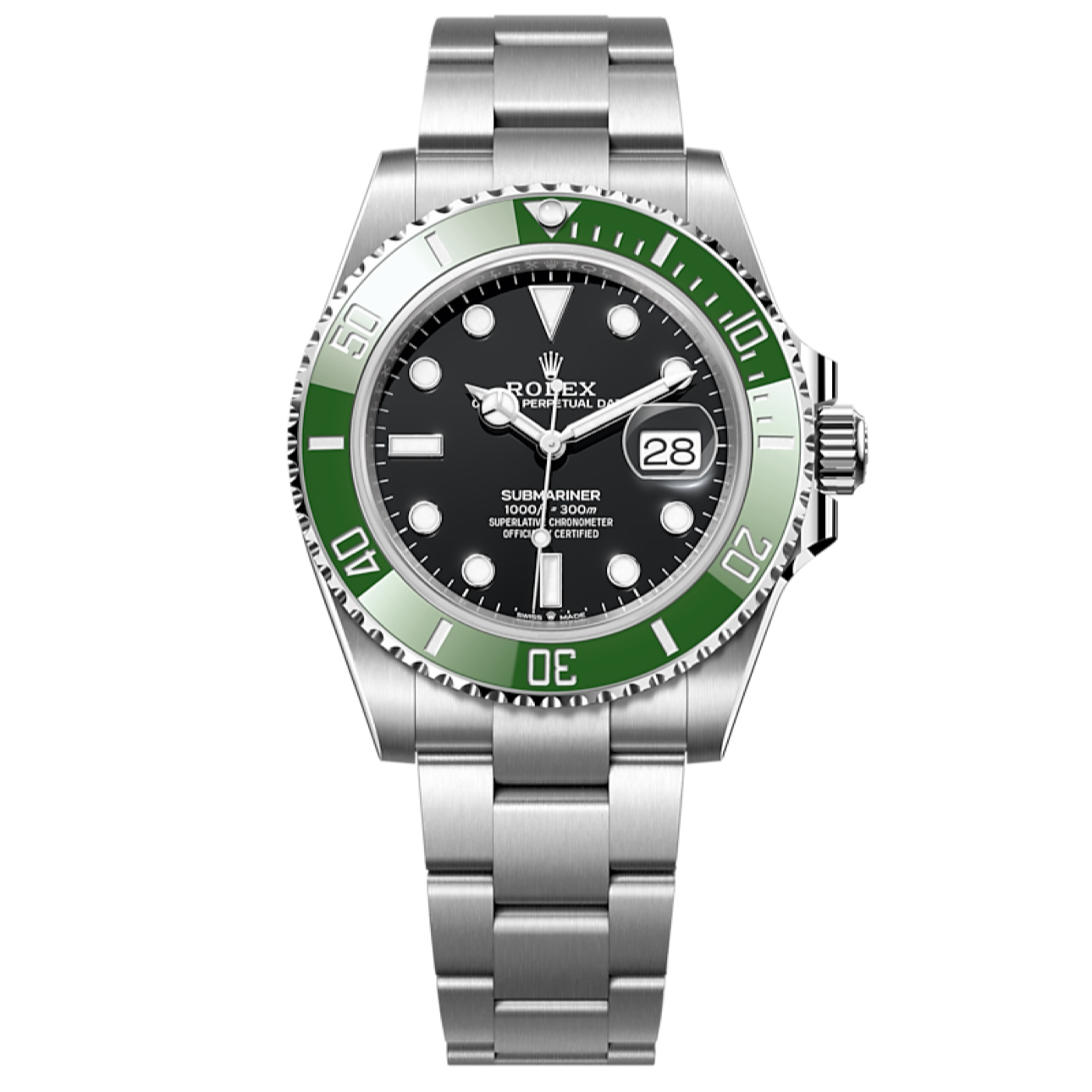 99新 Rolex/劳力士 全套/型号/m126610lv-0002 四代绿水鬼