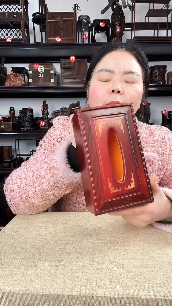 【闪购商品】木483瑕疵老李红木工艺品