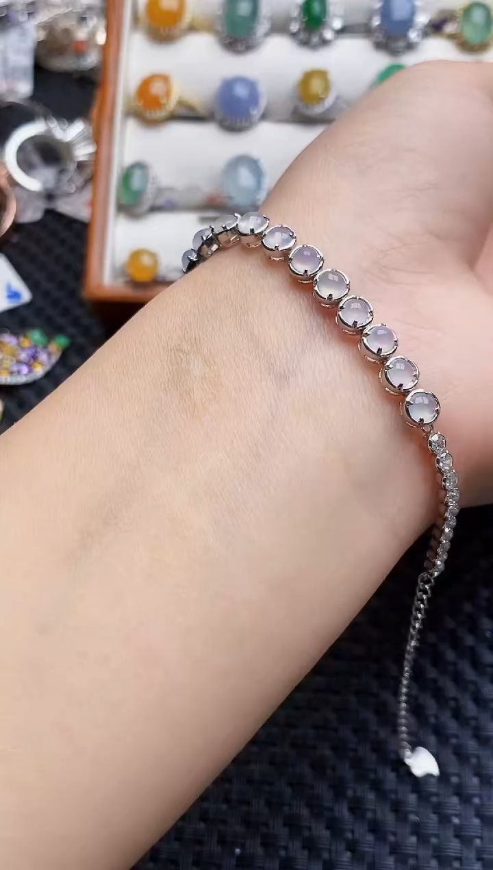 银S925镶嵌戒指翡翠2732