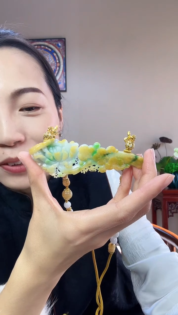 【闪购商品】翡翠颈饰未镶嵌特色原创翡翠颈饰