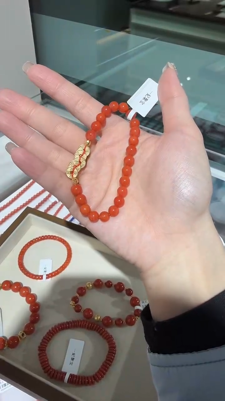 未镶嵌手链南红玛瑙7