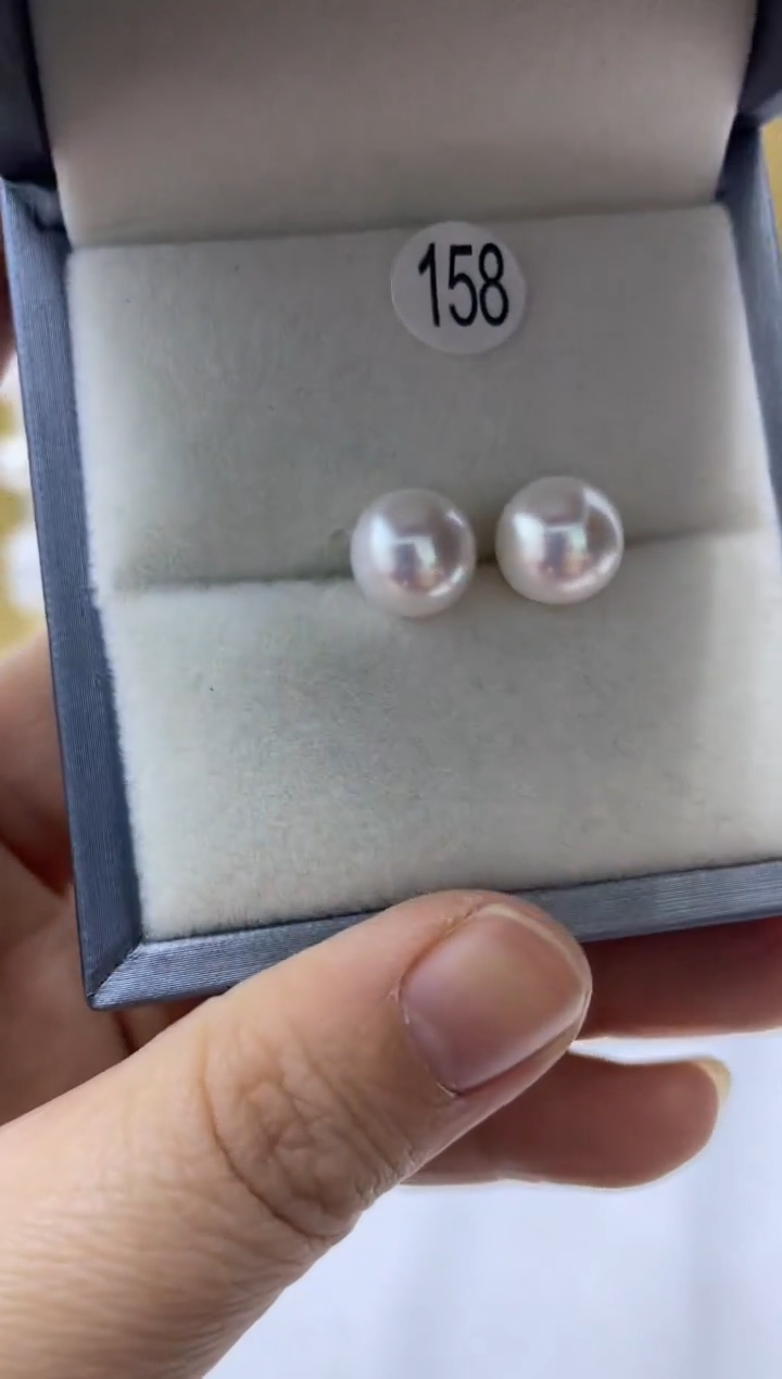 未镶嵌耳饰淡水珍珠158
