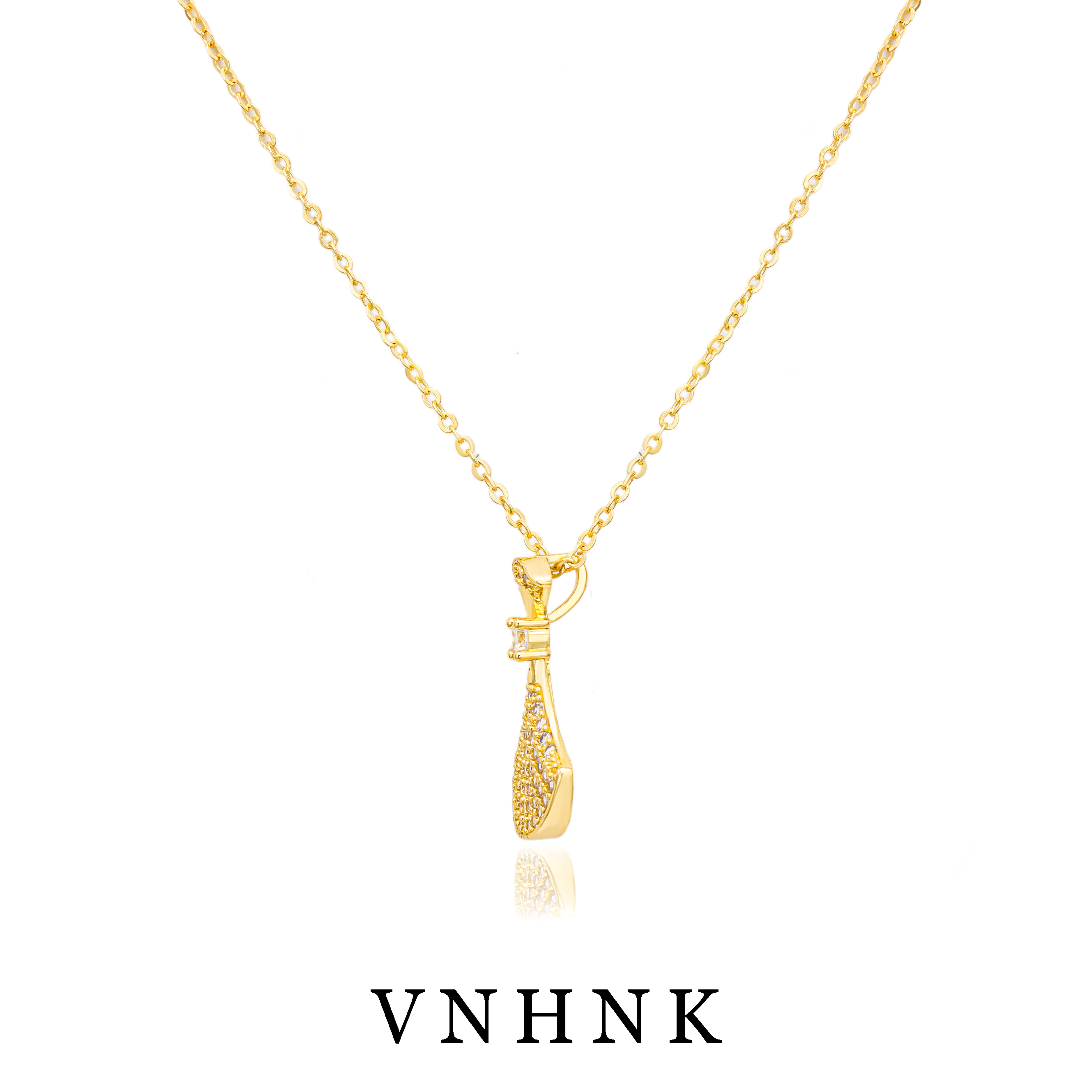 铜合金项链 美可儿   K193      金色(52cm)气质项链