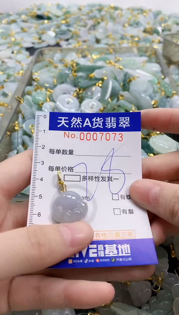 颈饰未镶嵌翡翠天然A货翡翠