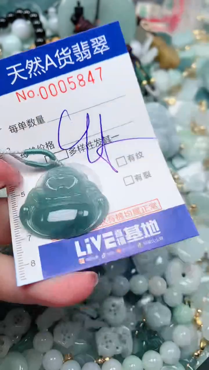 【闪购商品】翡翠颈饰未镶嵌00005847